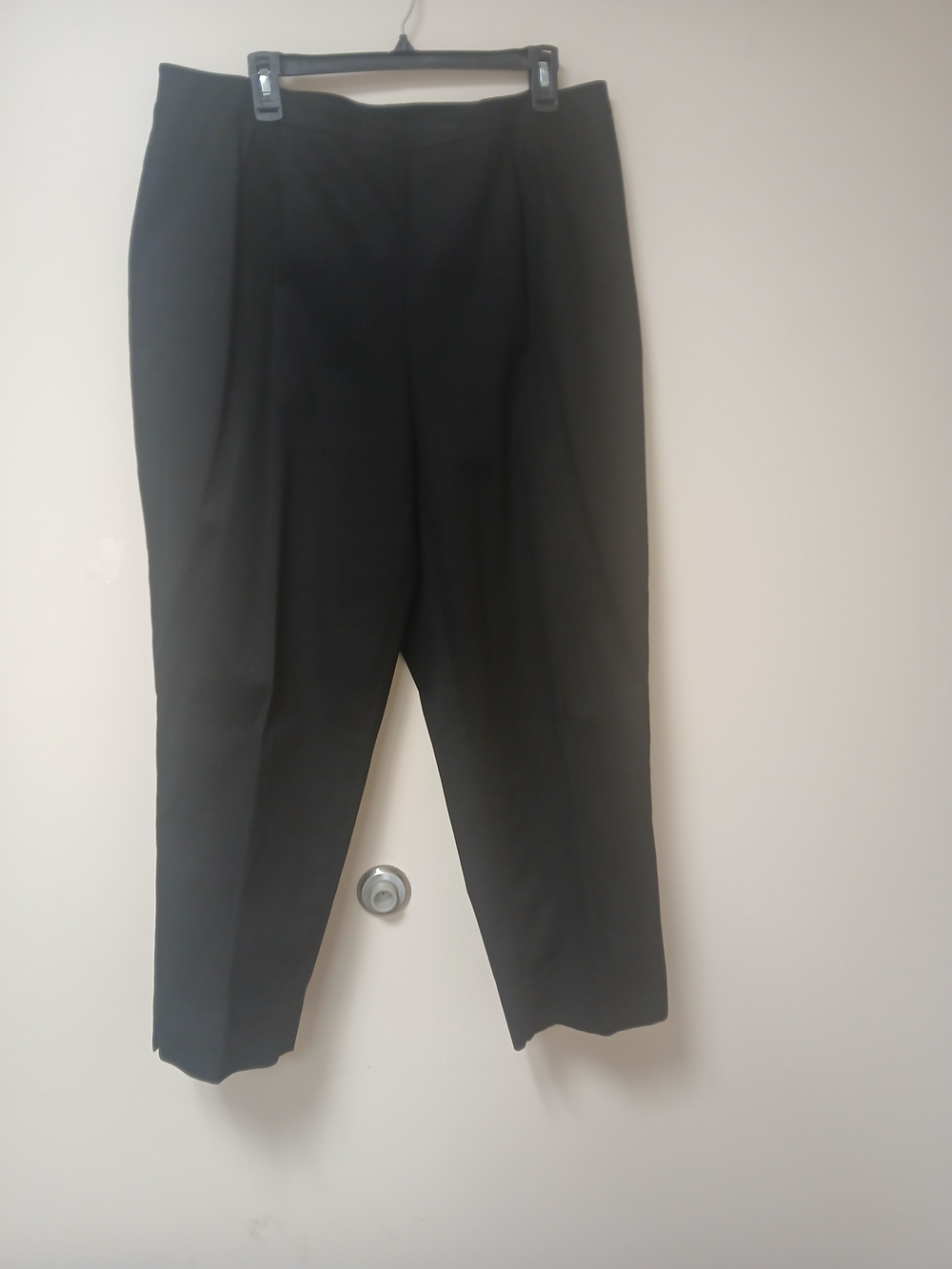Talbots Womens Classic Black Tailored Pants